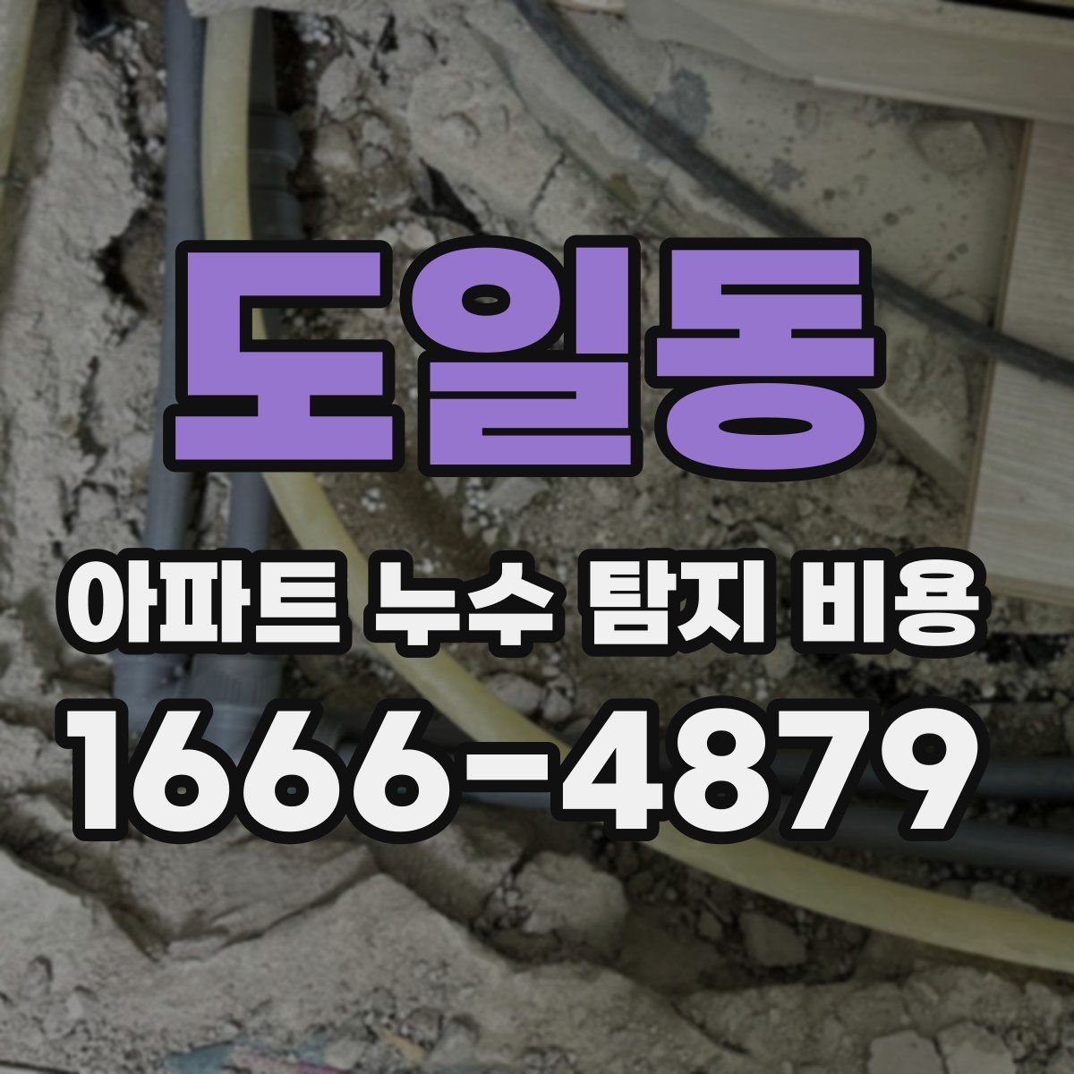 도일동 아파트 누수 탐지 비용