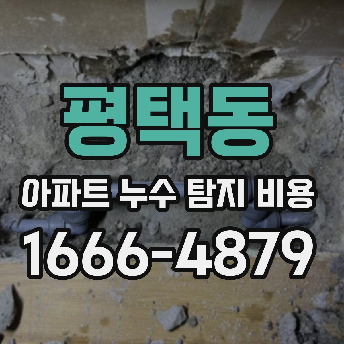 평택동 아파트 누수 탐지 비용