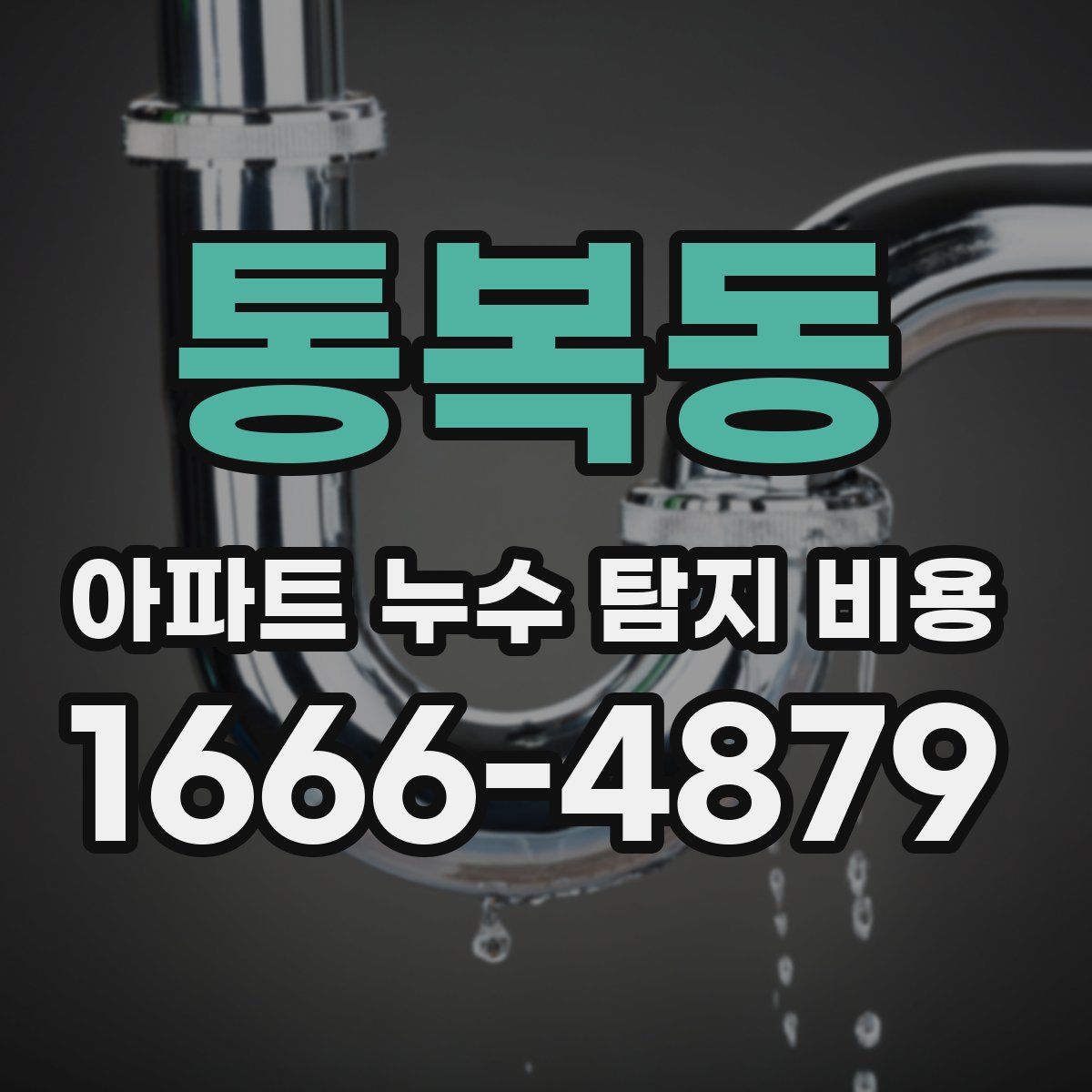 통복동 아파트 누수 탐지 비용