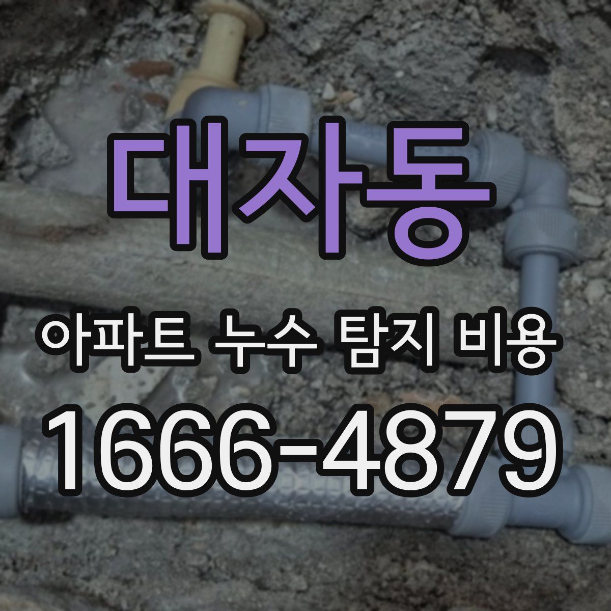대자동 아파트 누수 탐지 비용