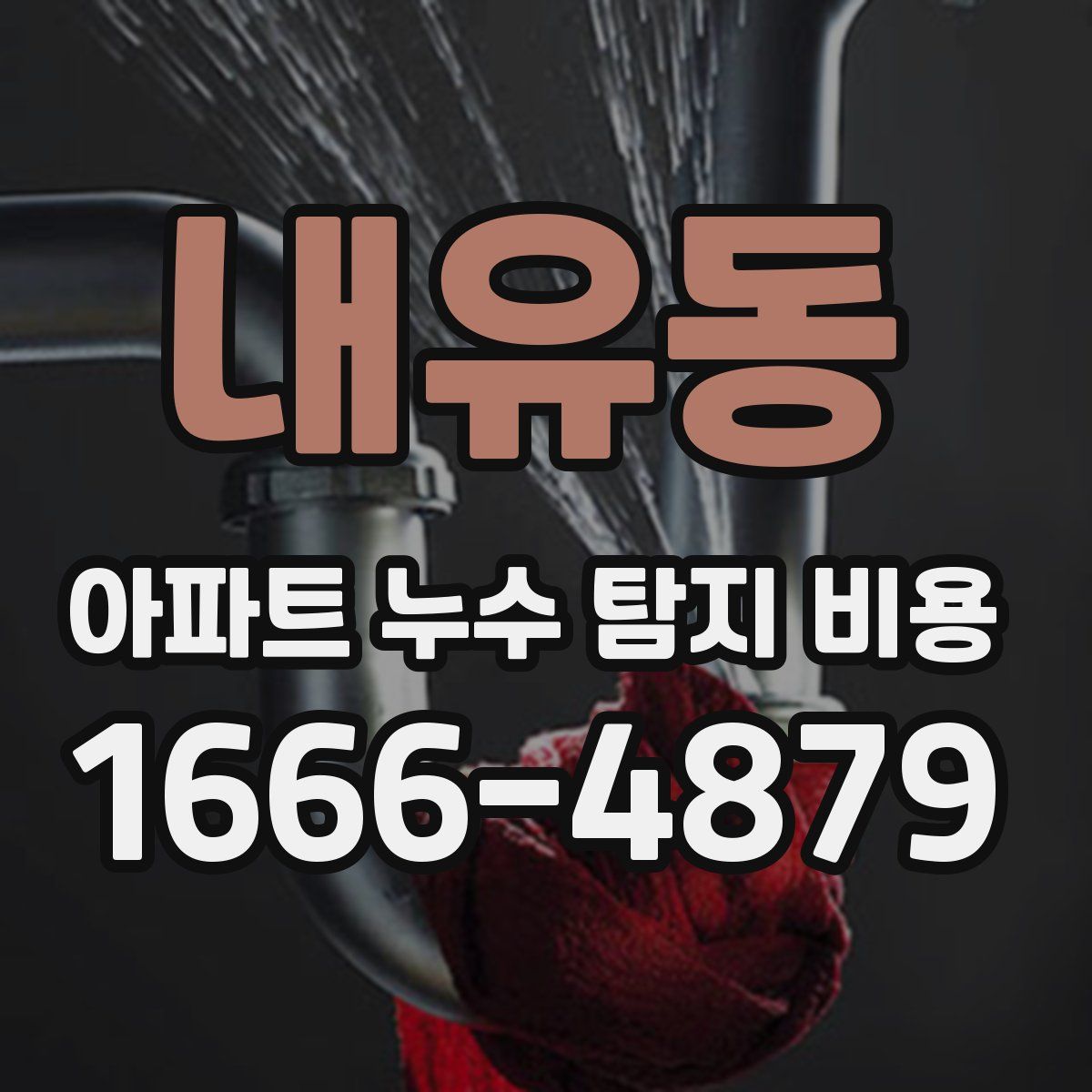 내유동 아파트 누수 탐지 비용