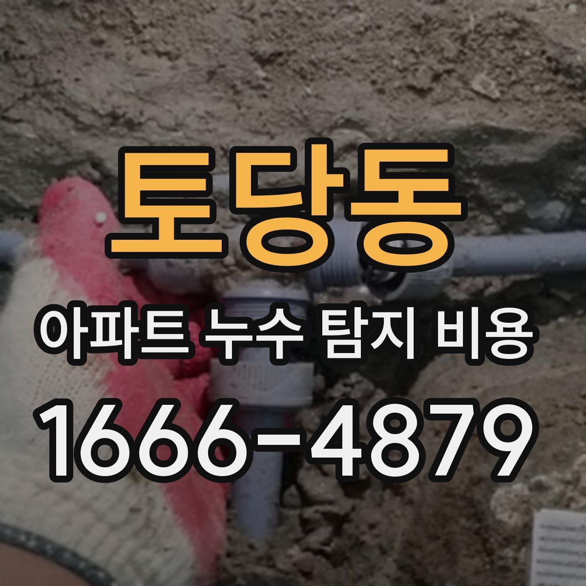 토당동 아파트 누수 탐지 비용