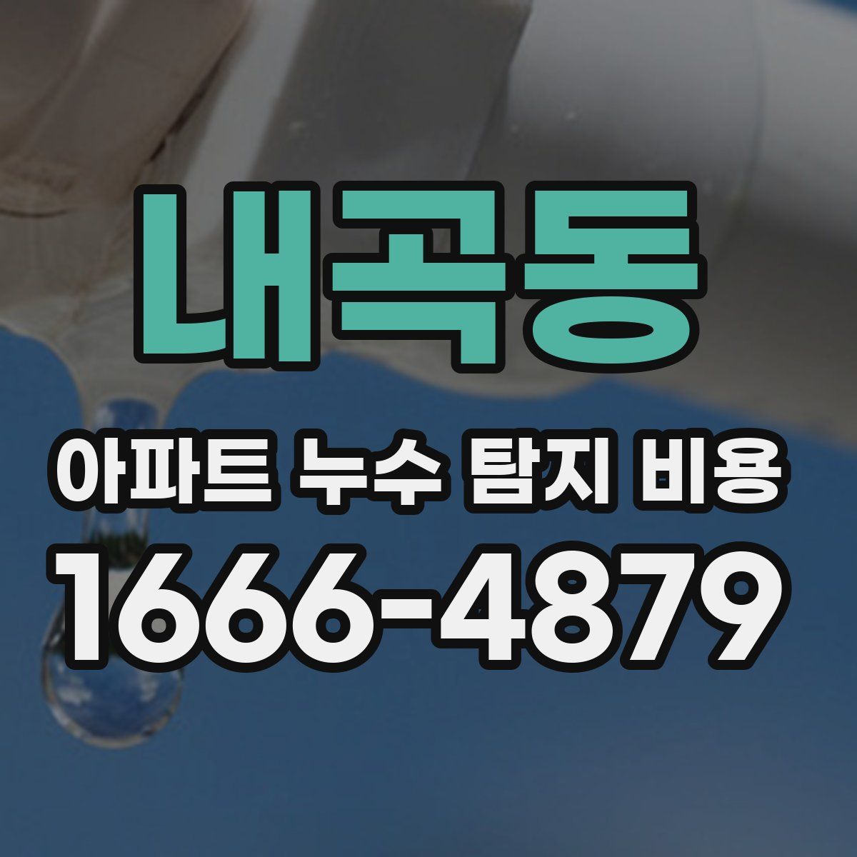 내곡동 아파트 누수 탐지 비용