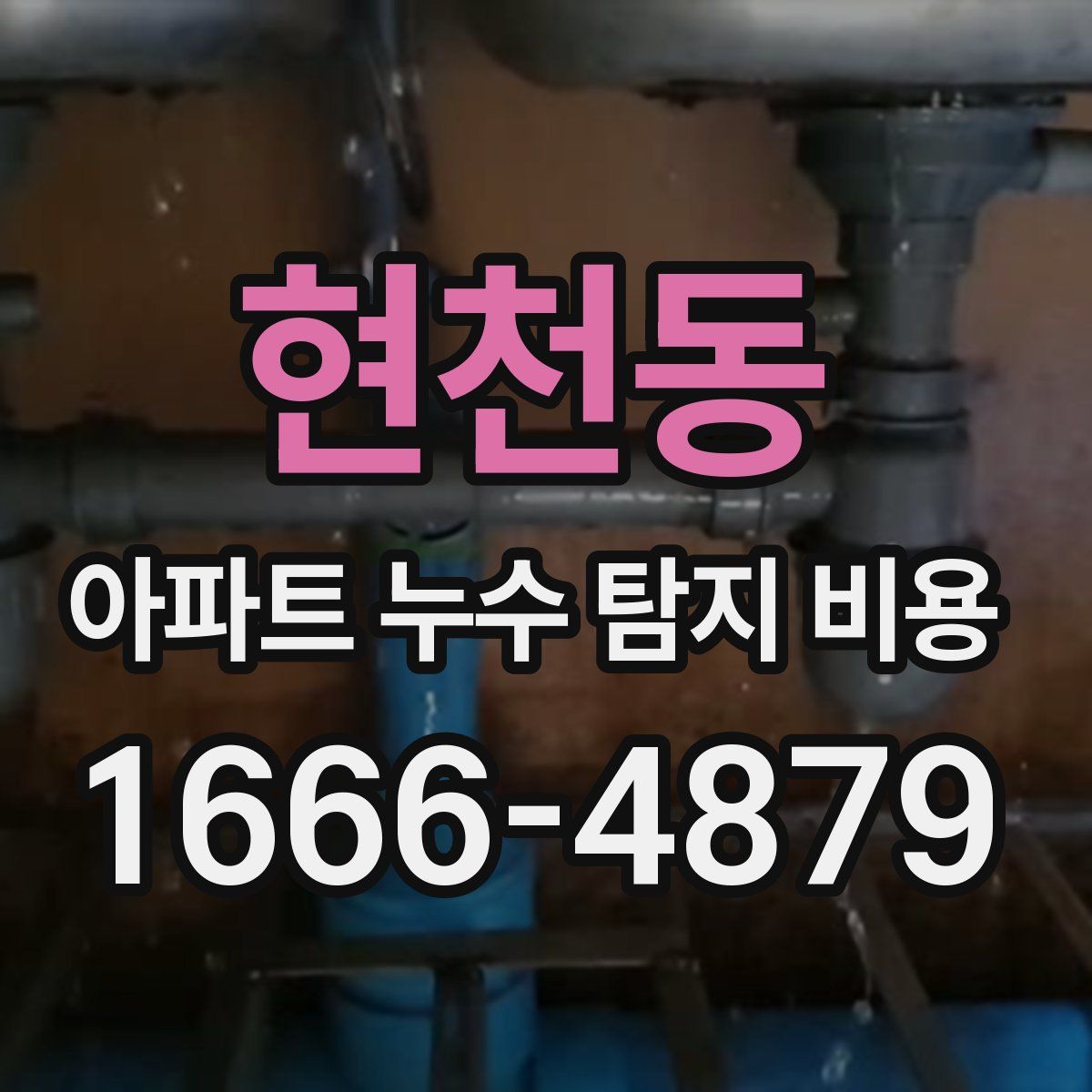 현천동 아파트 누수 탐지 비용