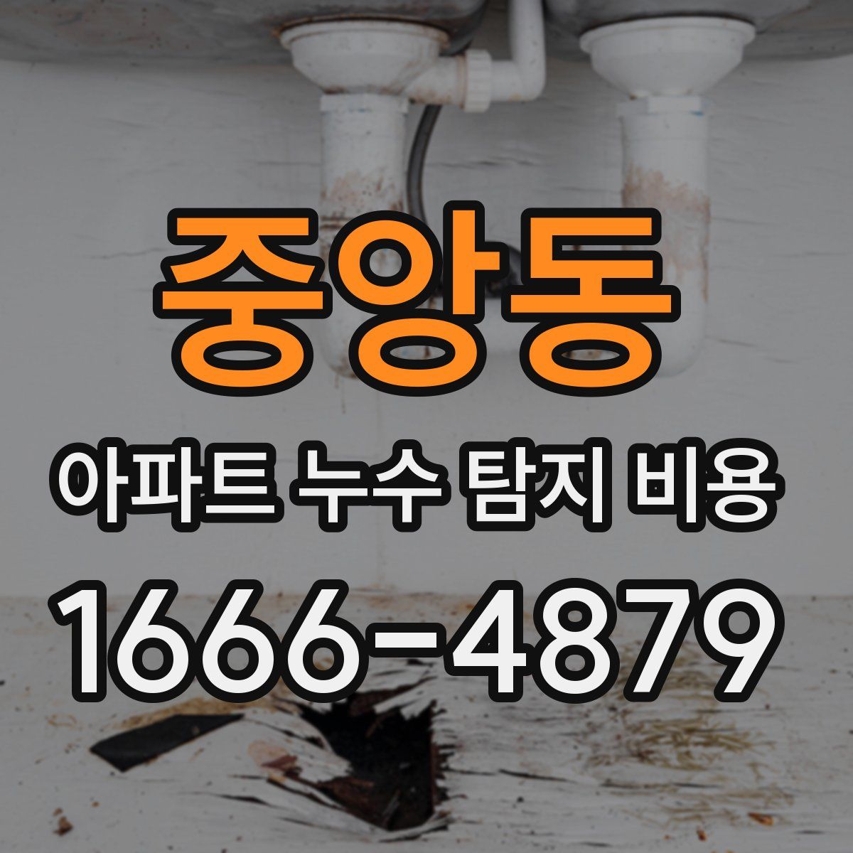 중앙동 아파트 누수 탐지 비용