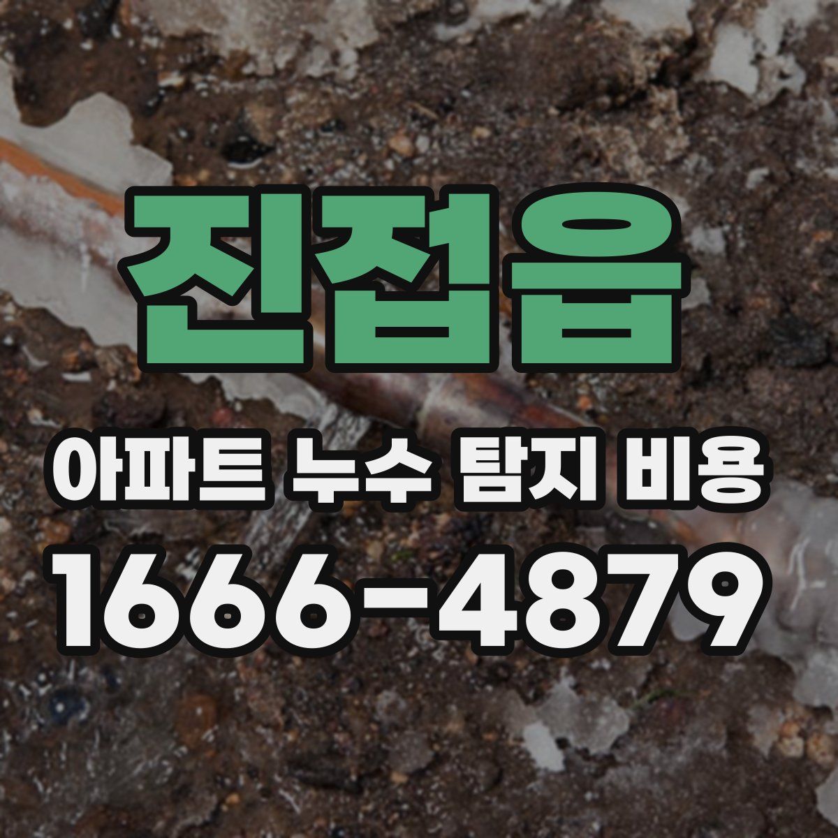진접읍 아파트 누수 탐지 비용
