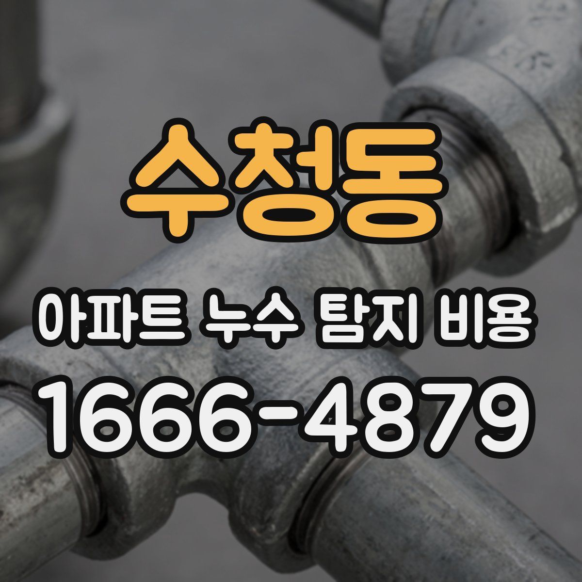 수청동 아파트 누수 탐지 비용
