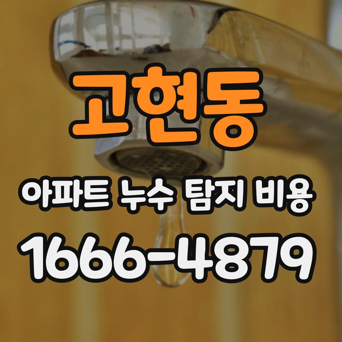 고현동 아파트 누수 탐지 비용