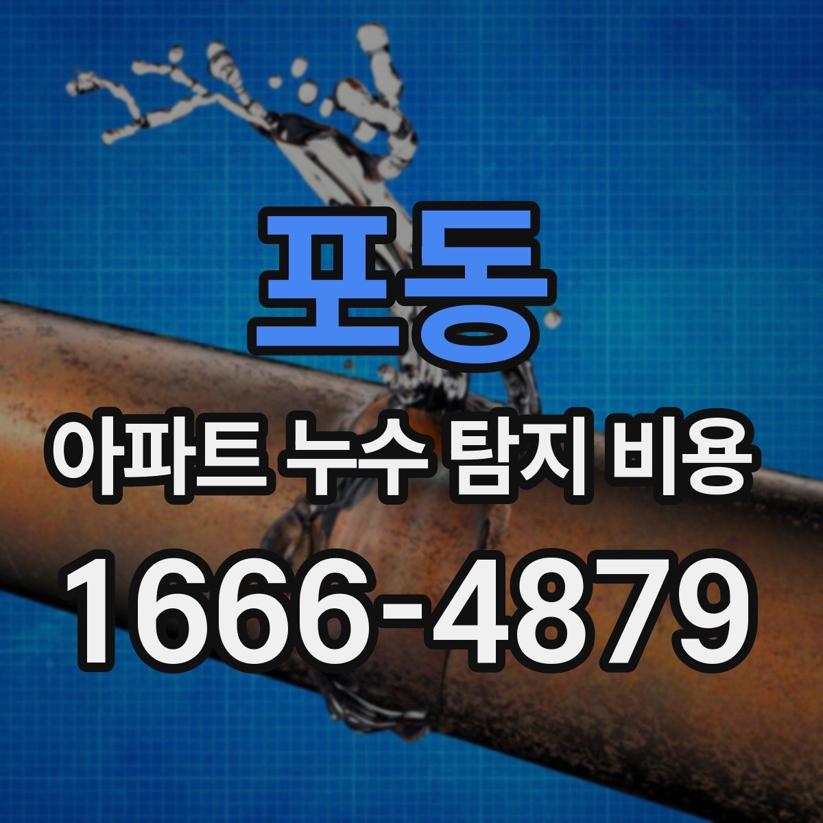 포동 아파트 누수 탐지 비용