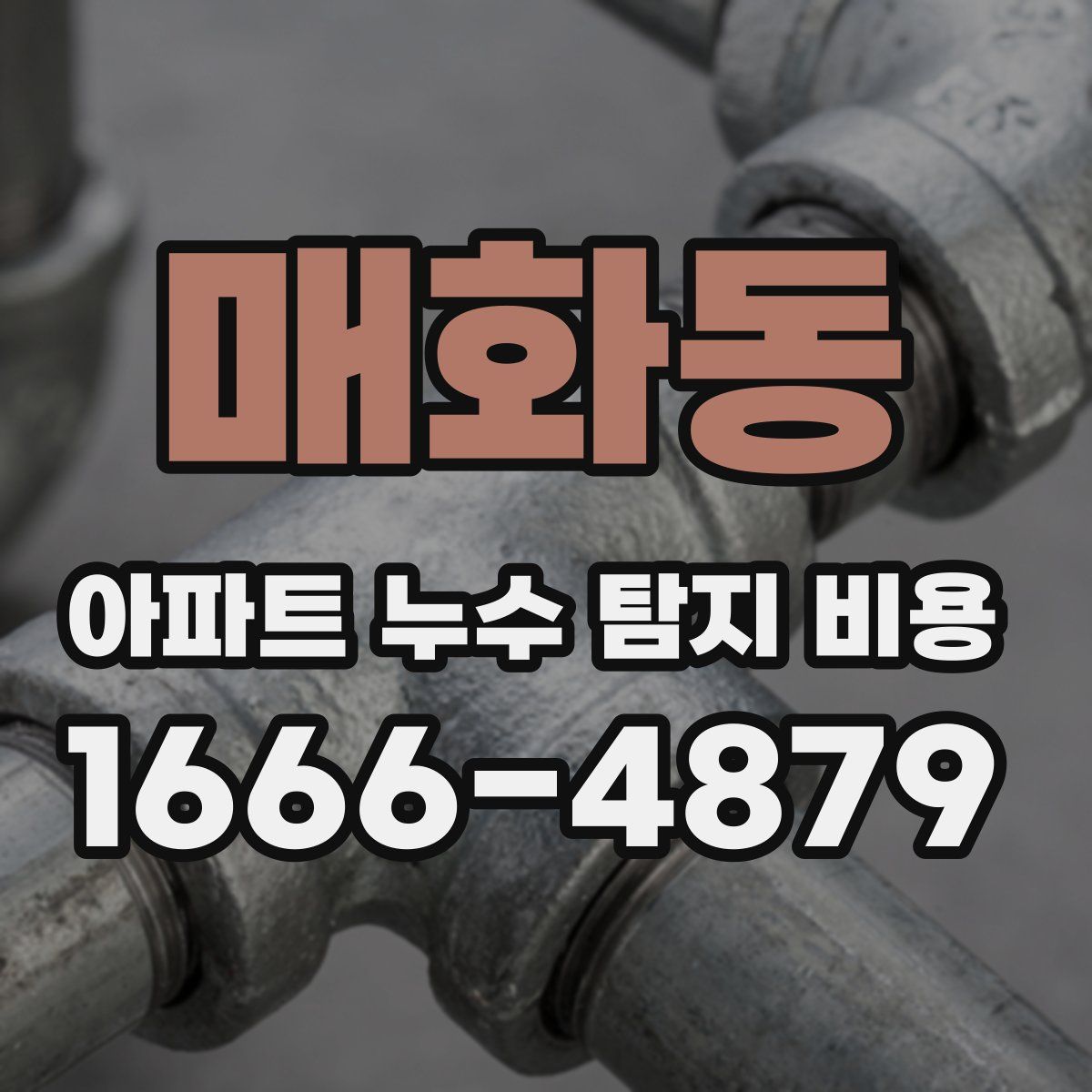 매화동 아파트 누수 탐지 비용
