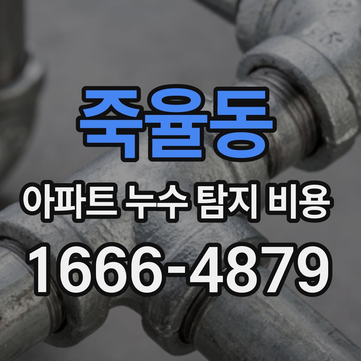 죽율동 아파트 누수 탐지 비용