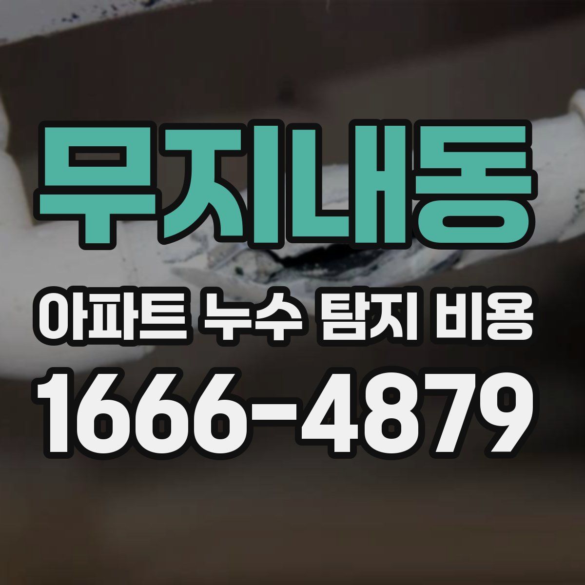 무지내동 아파트 누수 탐지 비용