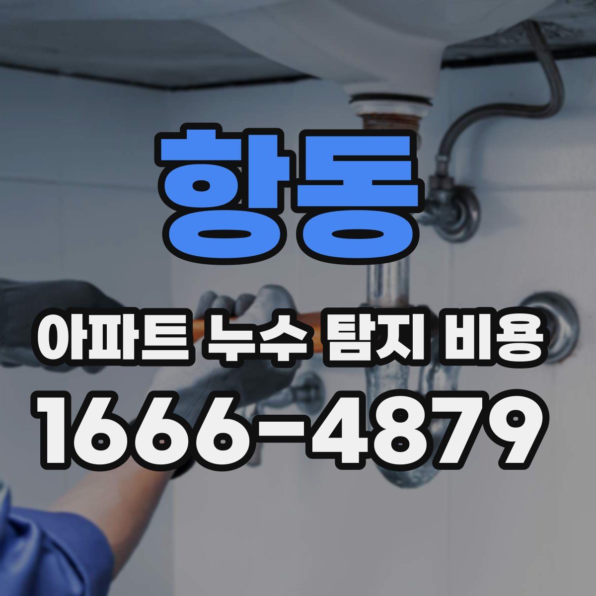 항동 아파트 누수 탐지 비용