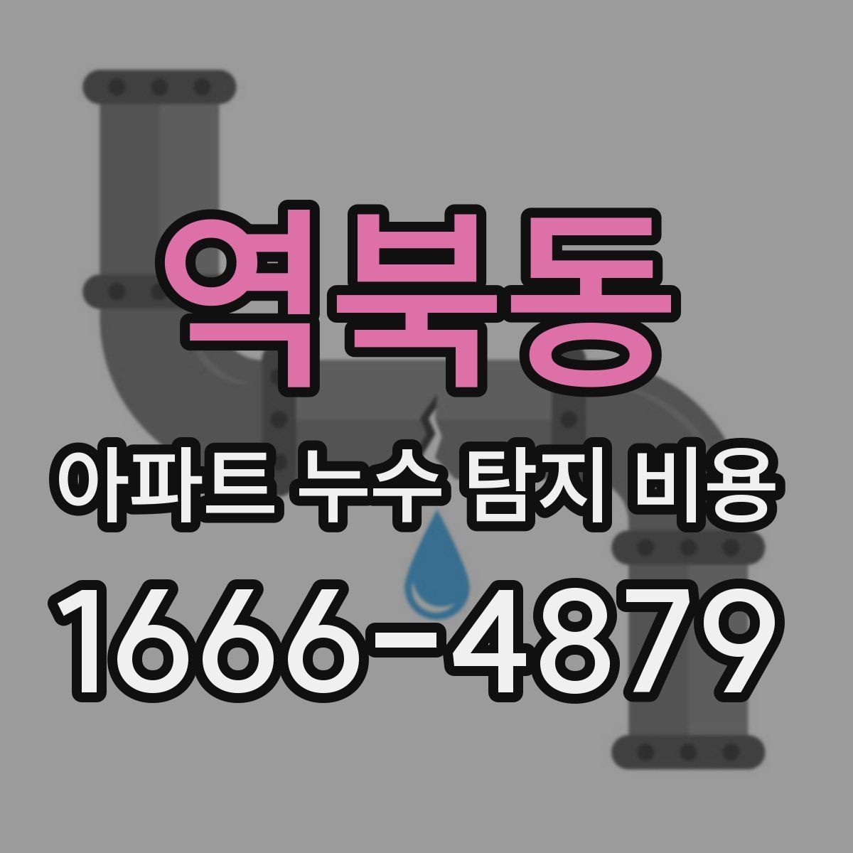 역북동 아파트 누수 탐지 비용