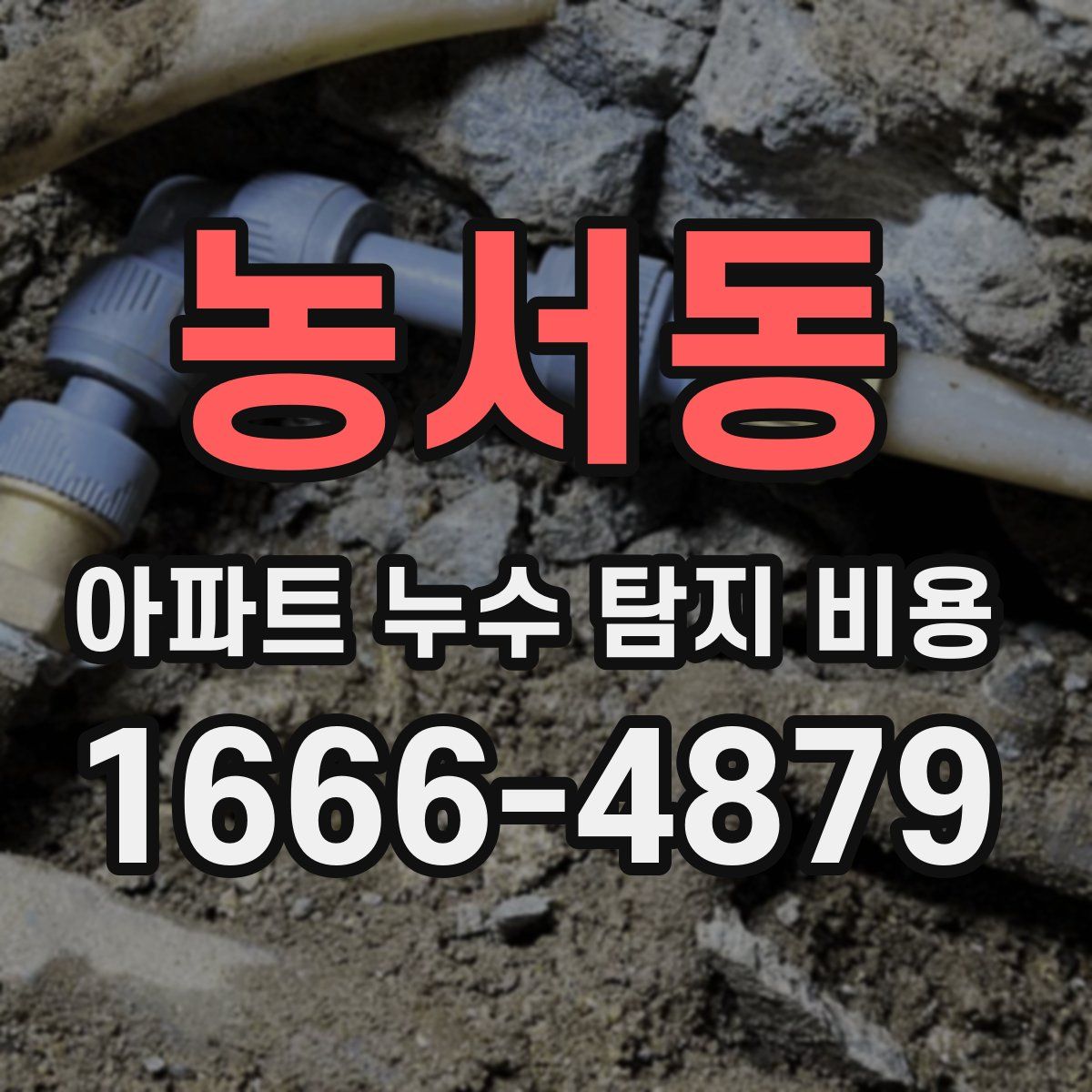 농서동 아파트 누수 탐지 비용