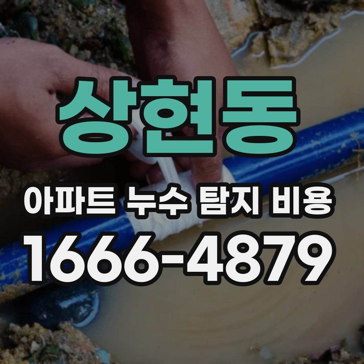 상현동 아파트 누수 탐지 비용