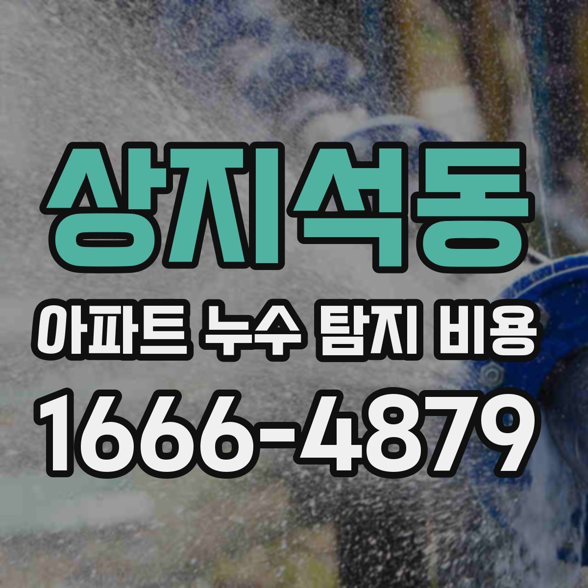 상지석동 아파트 누수 탐지 비용