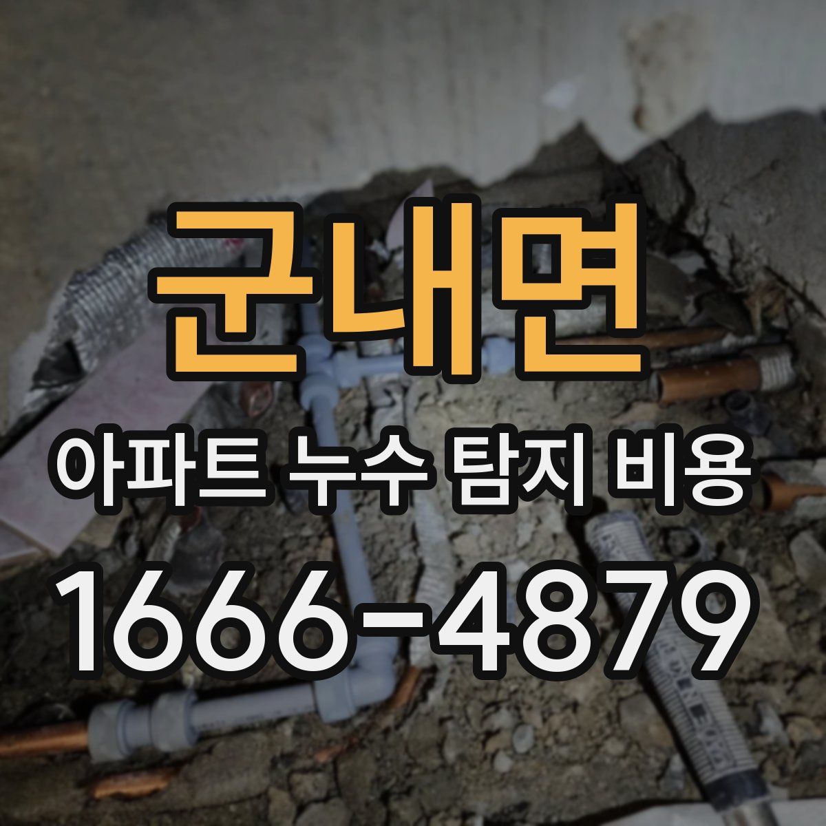 군내면 아파트 누수 탐지 비용