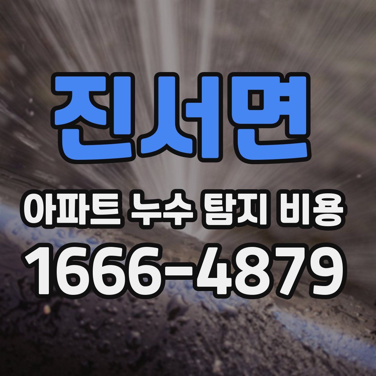 진서면 아파트 누수 탐지 비용
