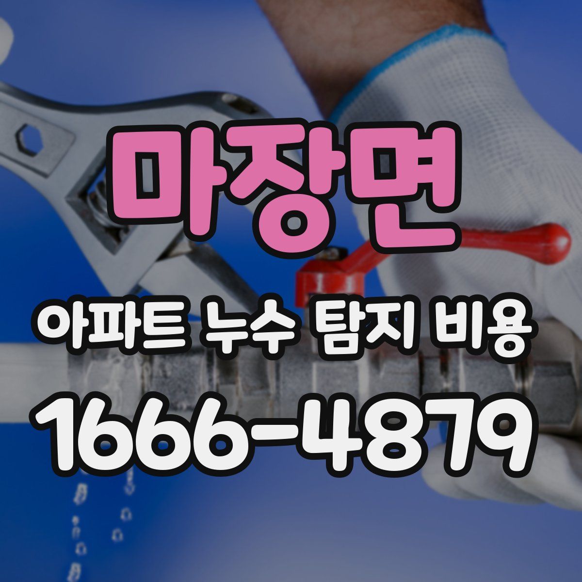 마장면 아파트 누수 탐지 비용
