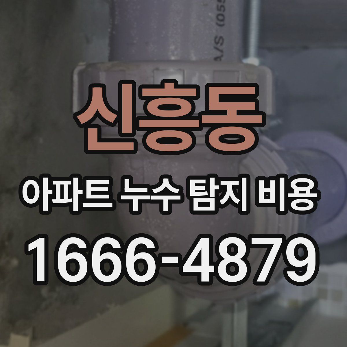 신흥동 아파트 누수 탐지 비용