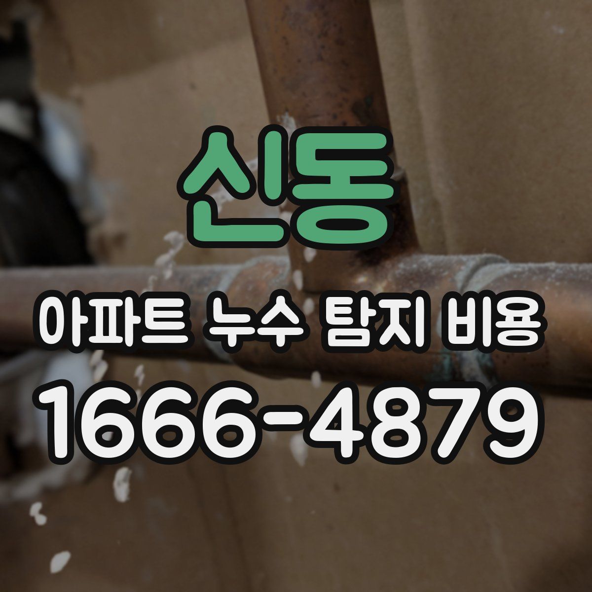 신동 아파트 누수 탐지 비용