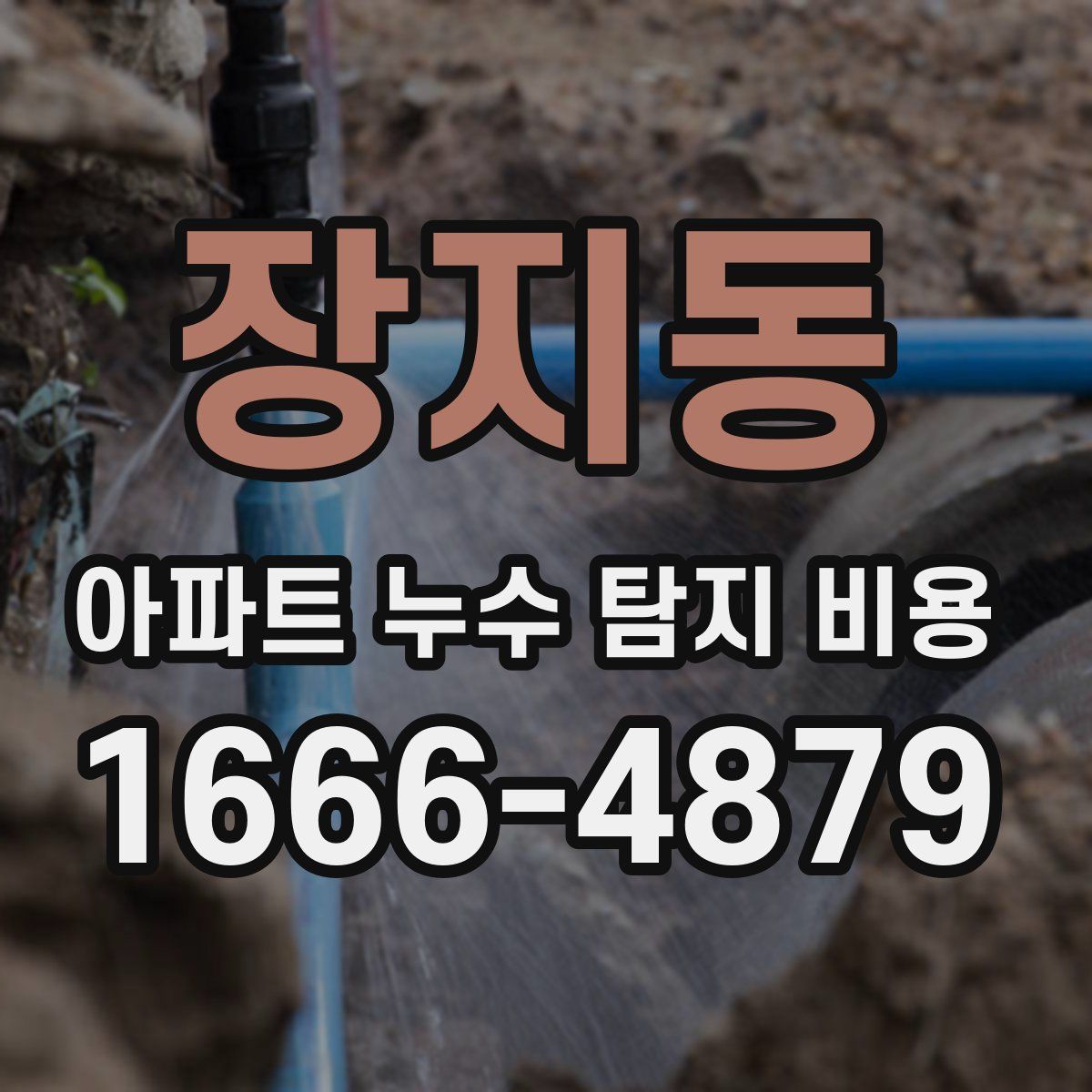 장지동 아파트 누수 탐지 비용