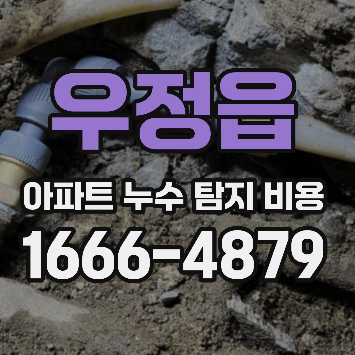 우정읍 아파트 누수 탐지 비용