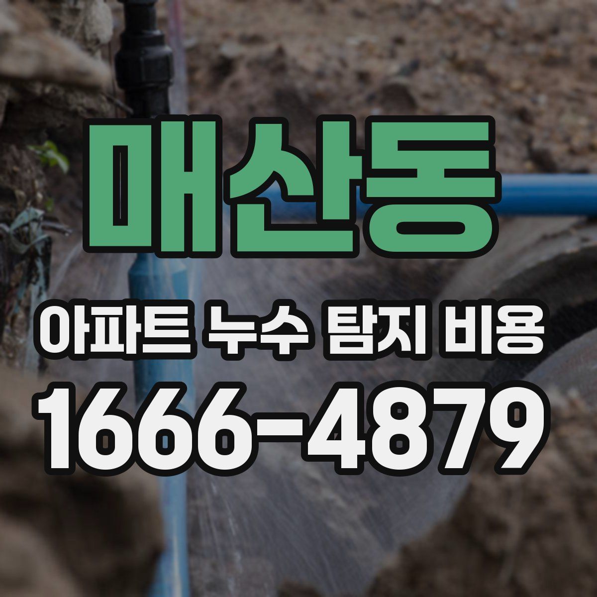 매산동 아파트 누수 탐지 비용