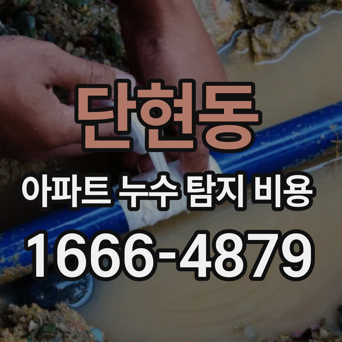 단현동 아파트 누수 탐지 비용
