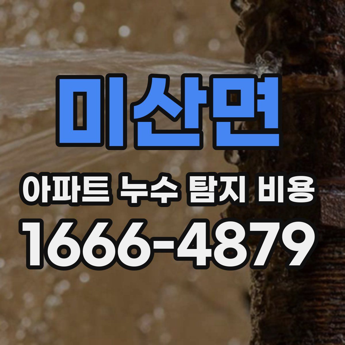 미산면 아파트 누수 탐지 비용