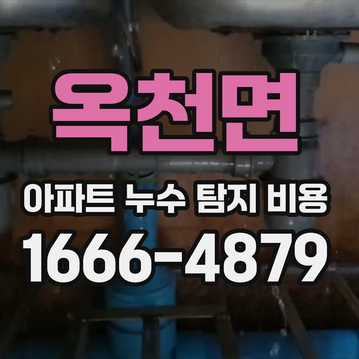 옥천면 아파트 누수 탐지 비용