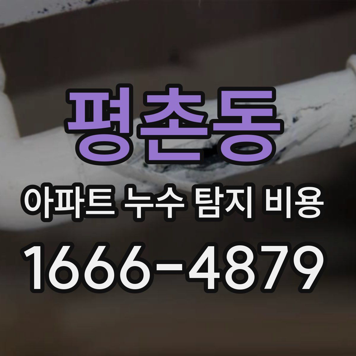 평촌동 아파트 누수 탐지 비용