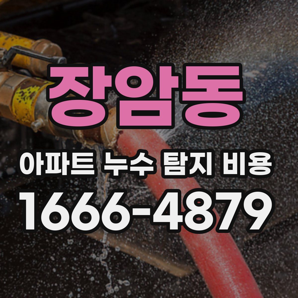 장암동 아파트 누수 탐지 비용
