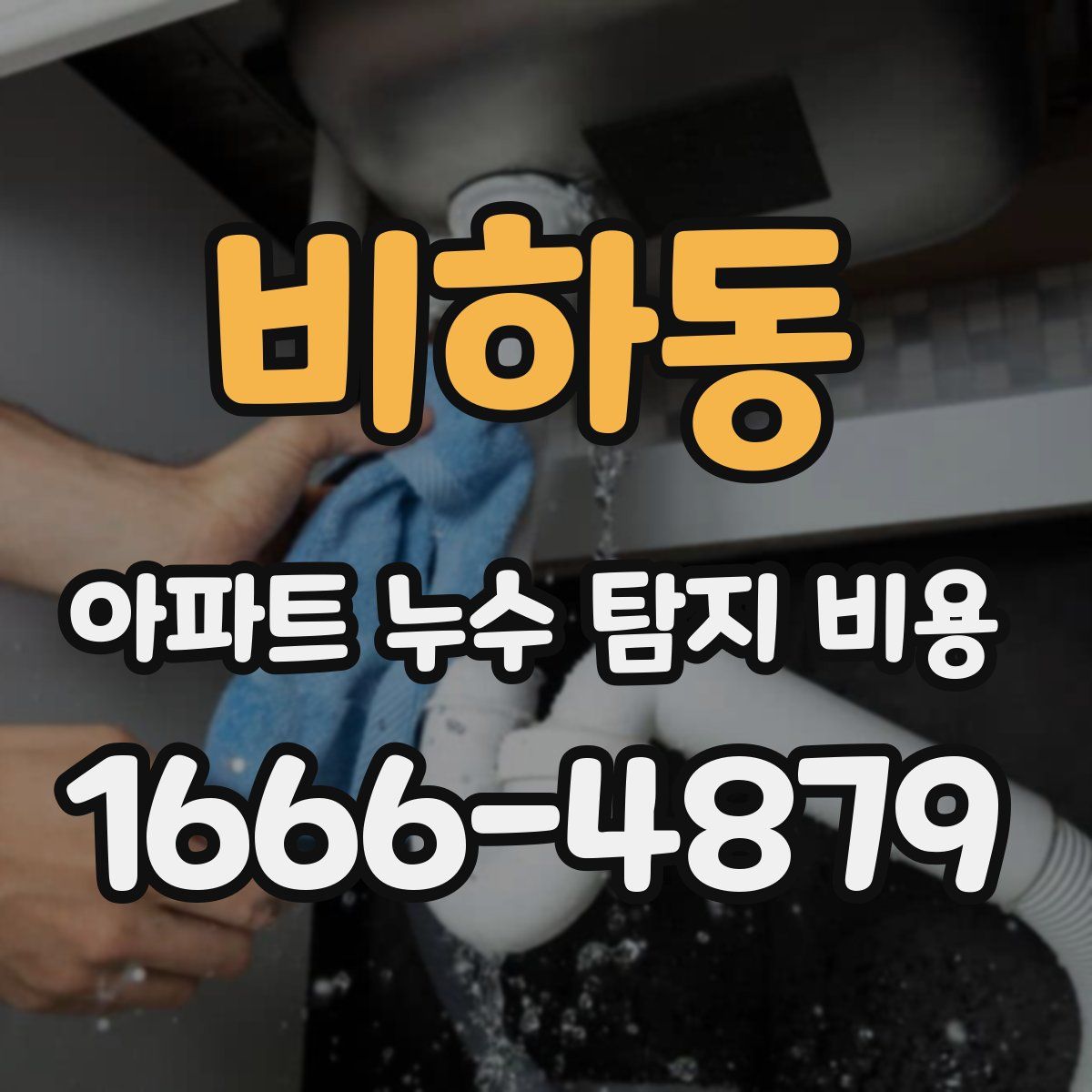 비하동 아파트 누수 탐지 비용