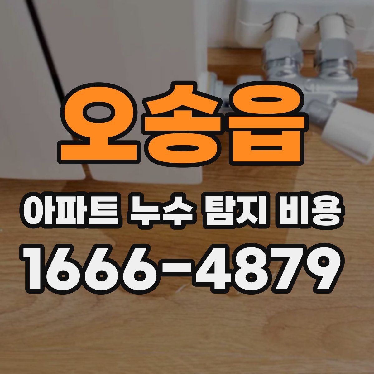 오송읍 아파트 누수 탐지 비용