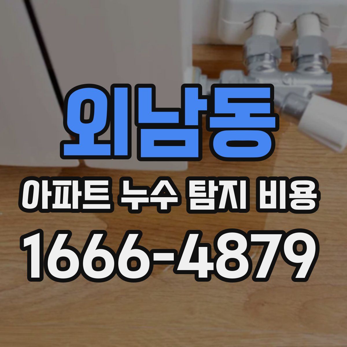 외남동 아파트 누수 탐지 비용
