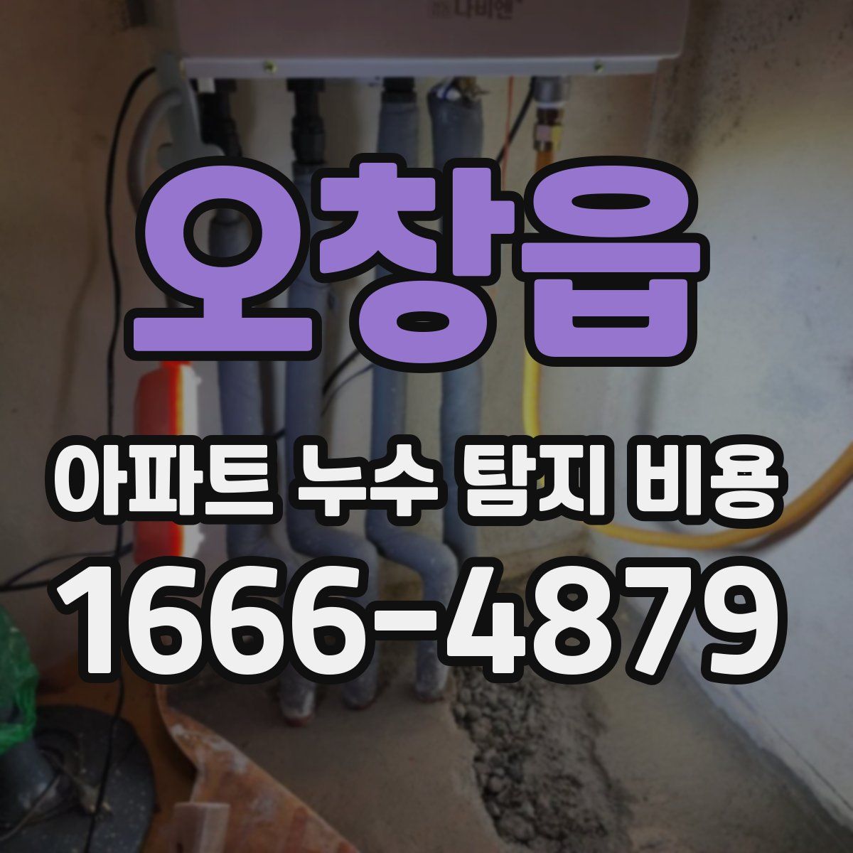 오창읍 아파트 누수 탐지 비용