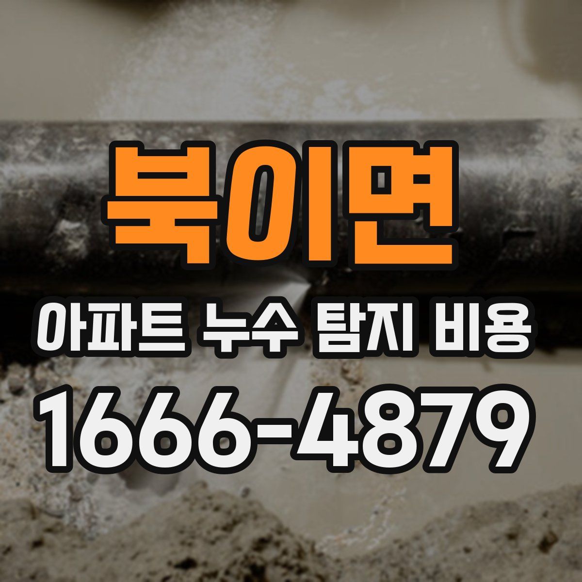 북이면 아파트 누수 탐지 비용