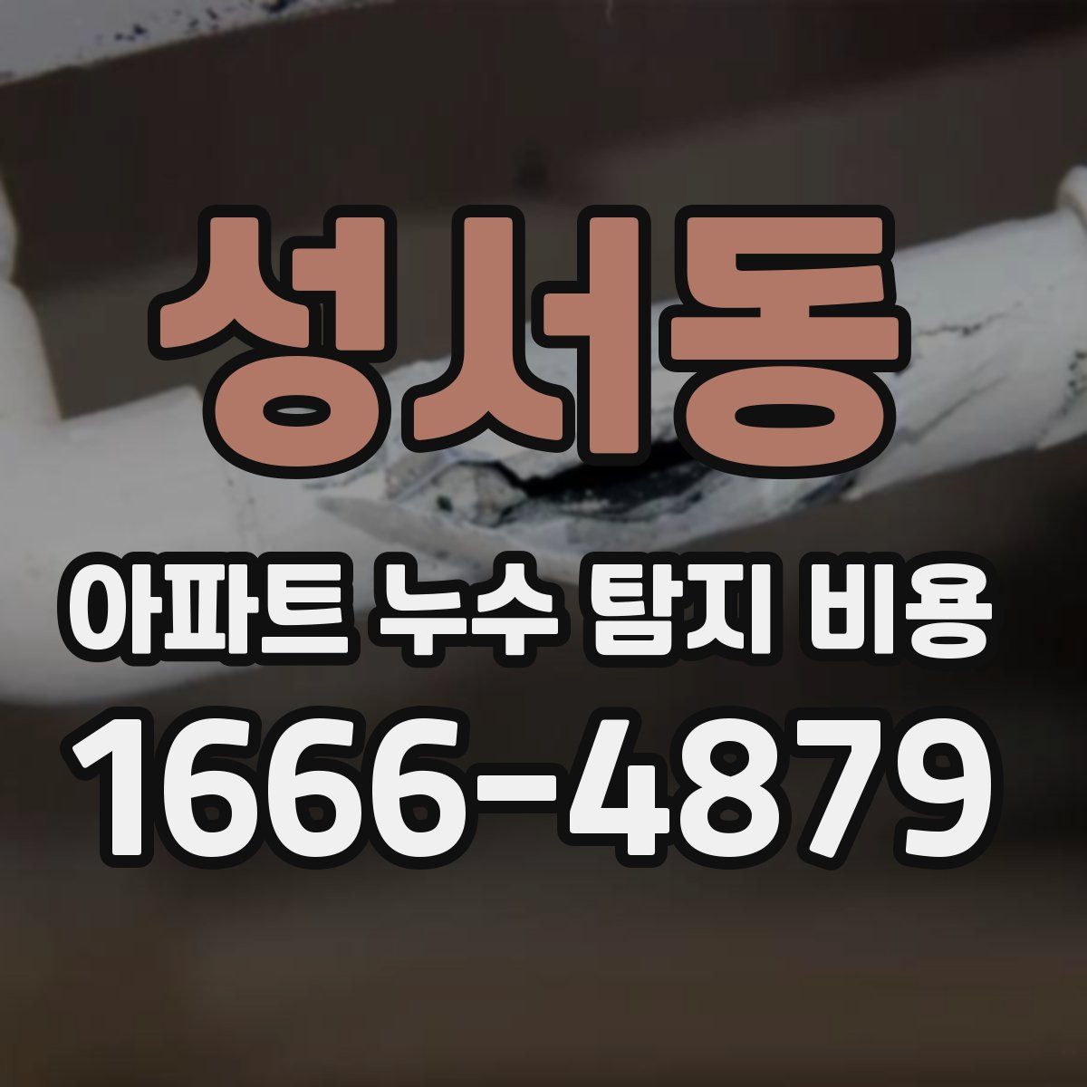 성서동 아파트 누수 탐지 비용