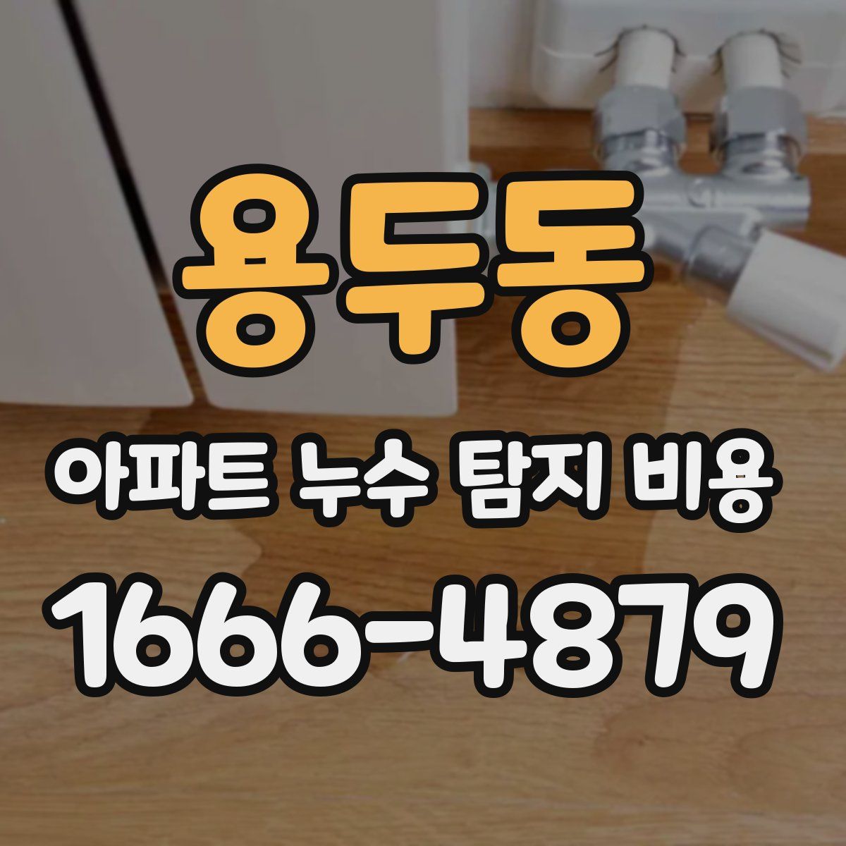 용두동 아파트 누수 탐지 비용