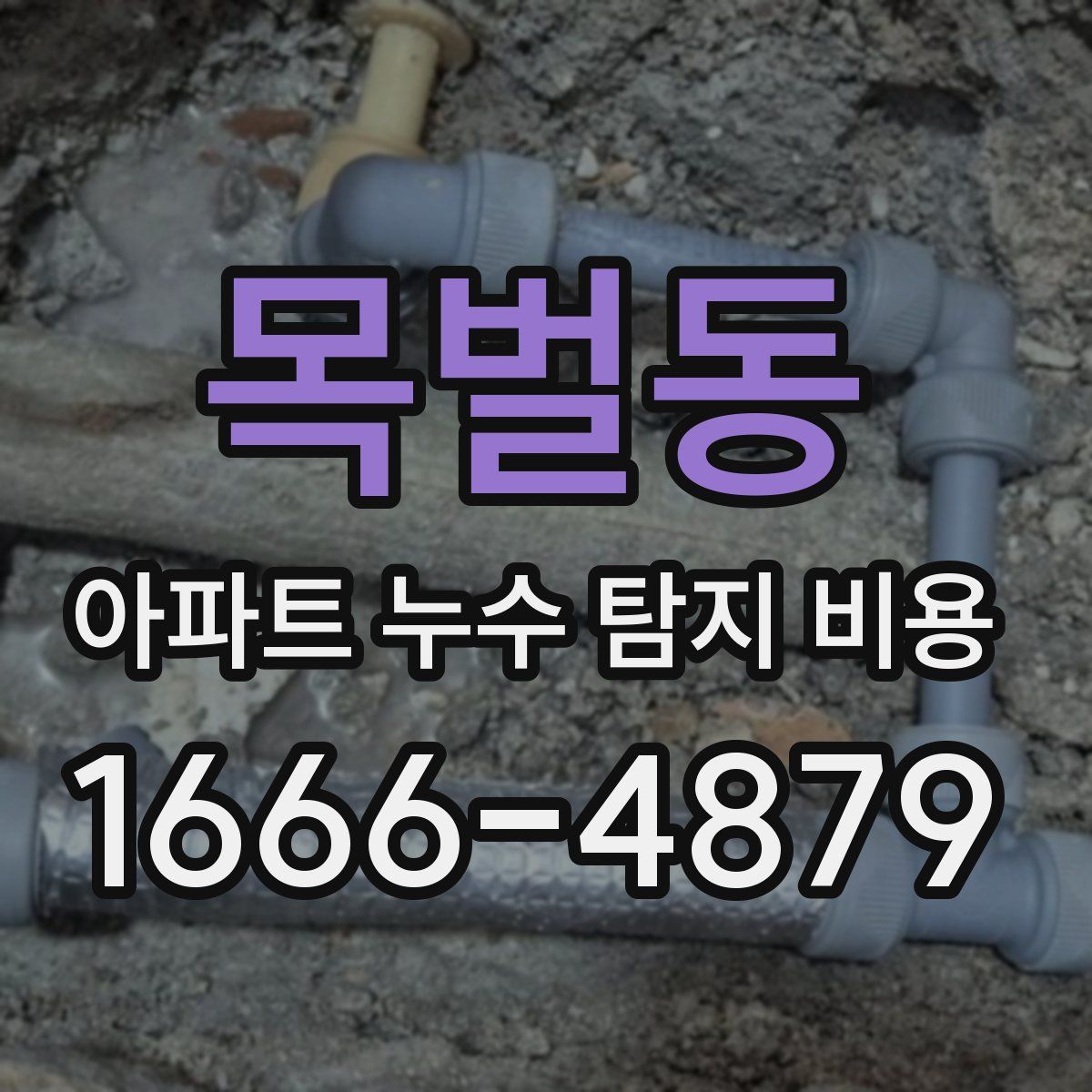 목벌동 아파트 누수 탐지 비용