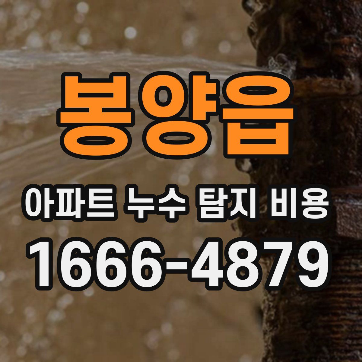 봉양읍 아파트 누수 탐지 비용