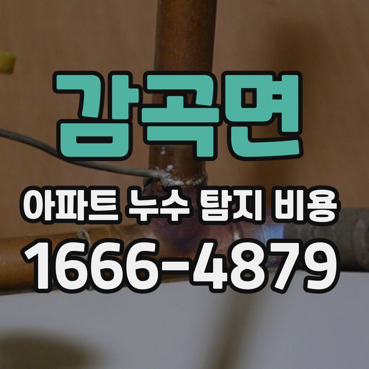 감곡면 아파트 누수 탐지 비용