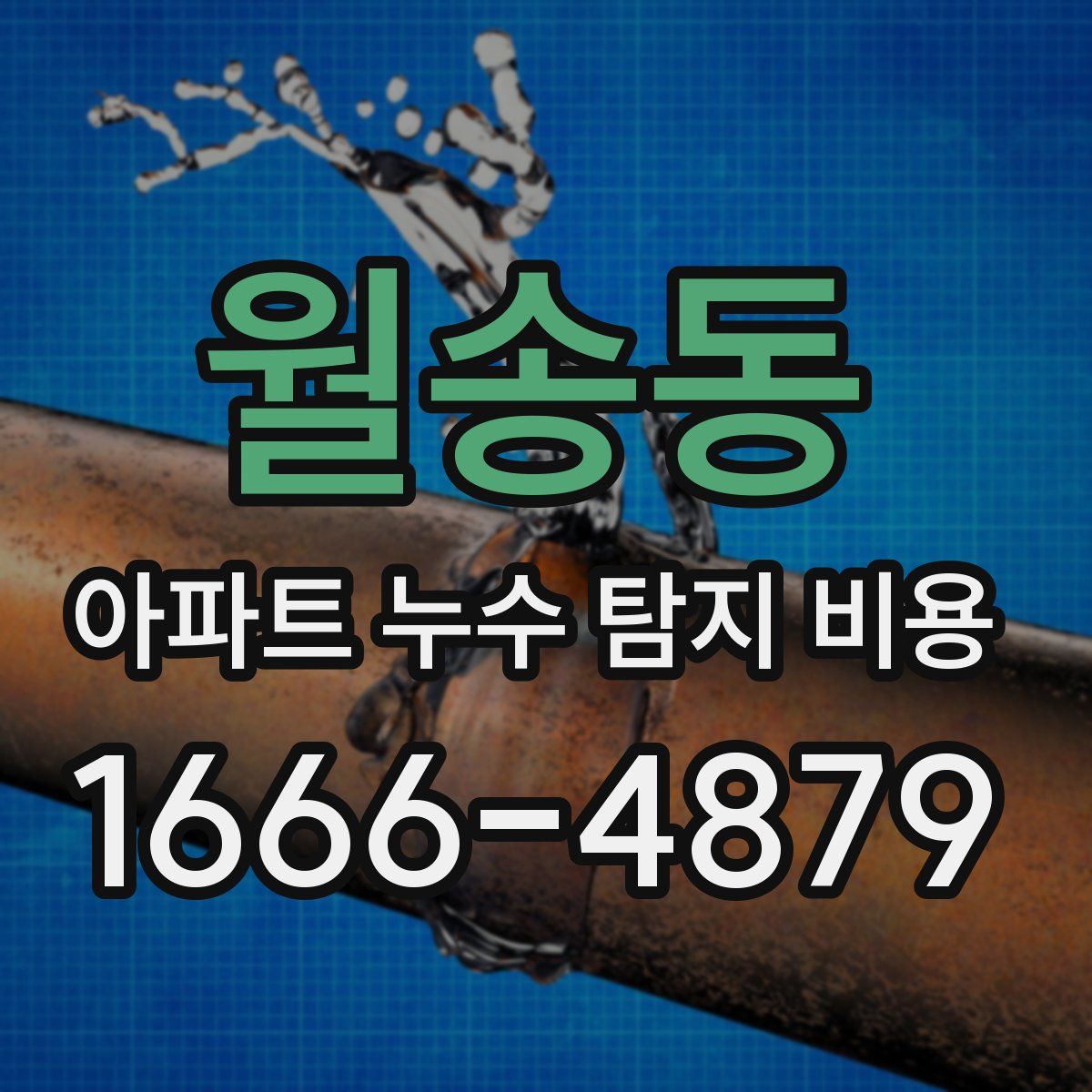 월송동 아파트 누수 탐지 비용