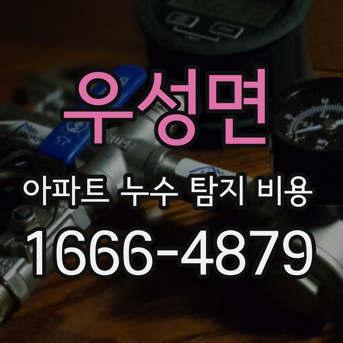 우성면 아파트 누수 탐지 비용