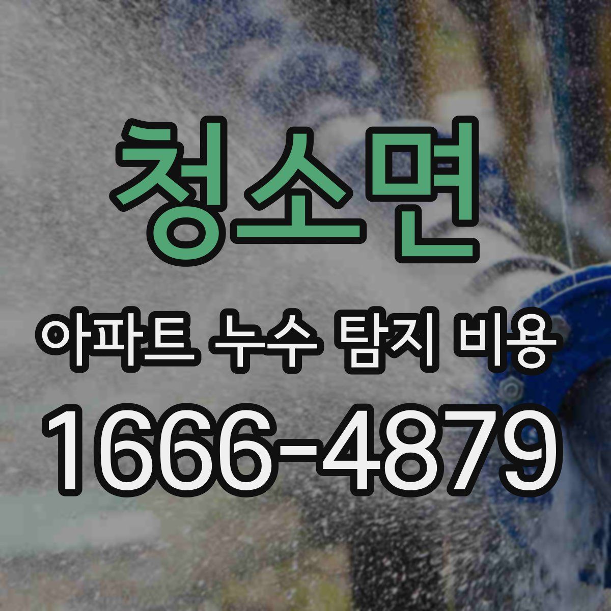 청소면 아파트 누수 탐지 비용