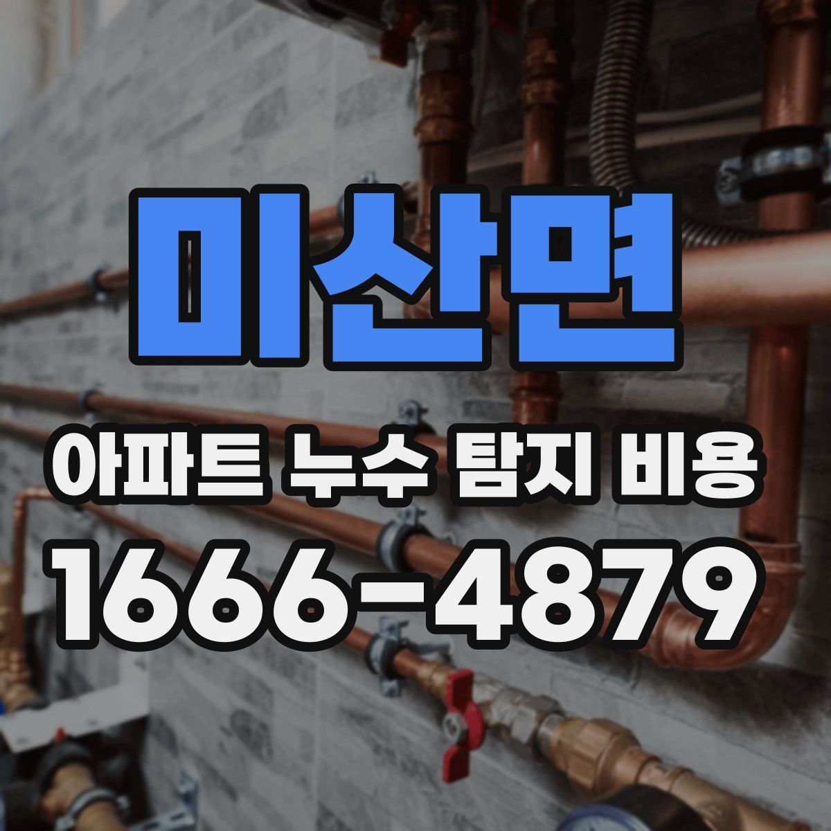 미산면 아파트 누수 탐지 비용