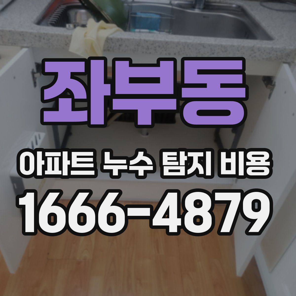 좌부동 아파트 누수 탐지 비용