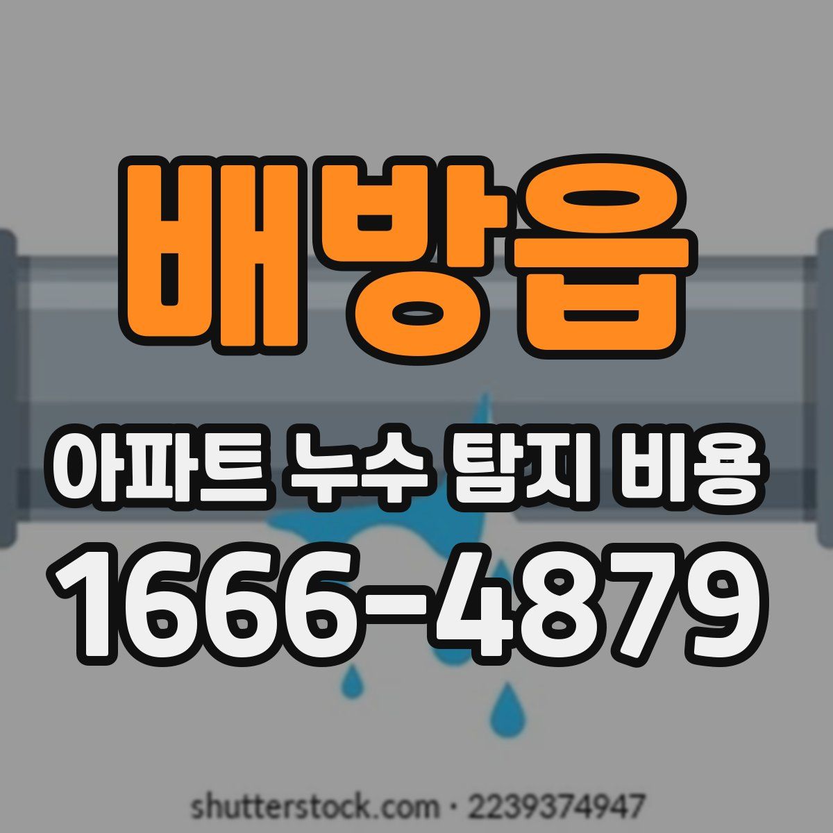 배방읍 아파트 누수 탐지 비용